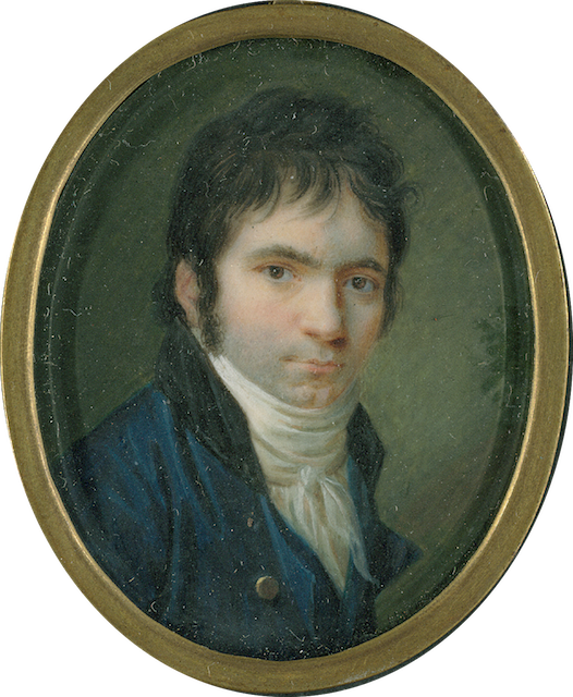 Ludwig van Beethoven (1770-1827) １８０２年（３１歳）の肖像 Beethoven-Haus Bonn, Sammlung H.C. Bodmer